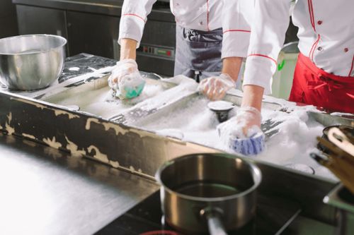 kitchen deep cleaning